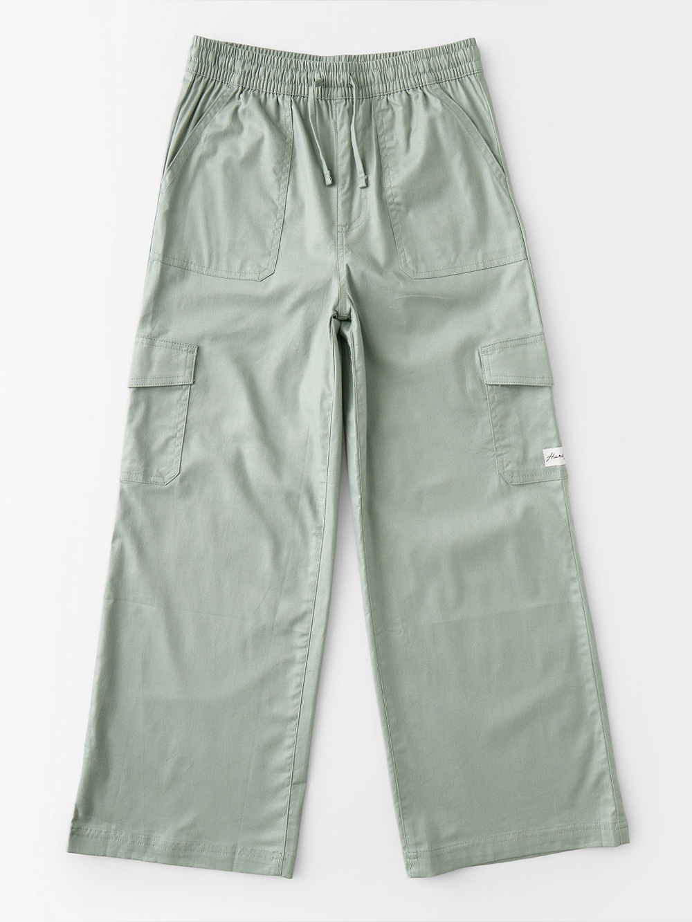 Hurley Girls Cargo Wide Leg Stretch Pant size M